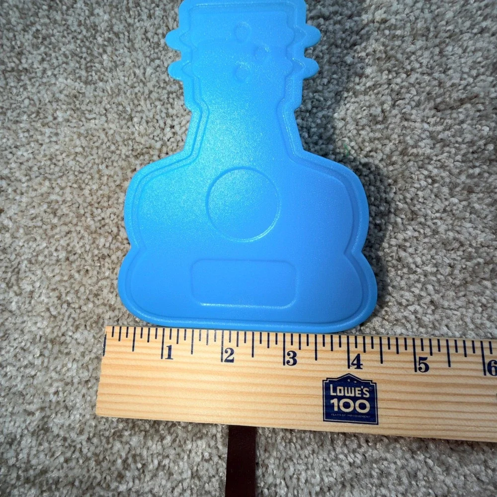 Blue Silicone Acoustic Guitar‎ Spatula Music Theme Kitchen Turner Flipper
